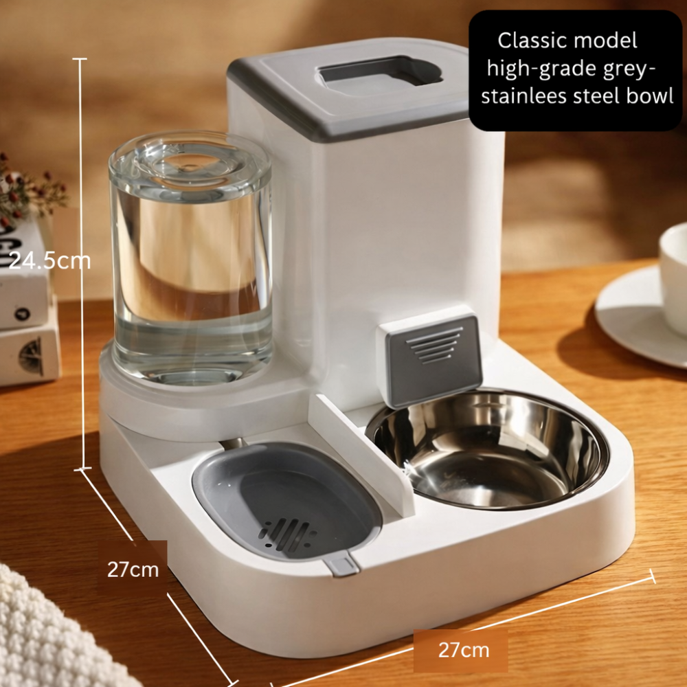 DualPaws Feeder Fountain