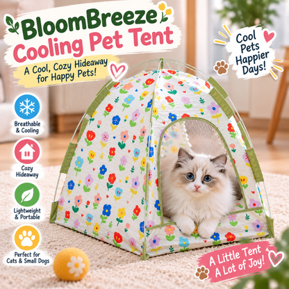 BloomBreeze Cooling Pet Tent