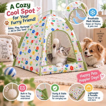 BloomBreeze Cooling Pet Tent
