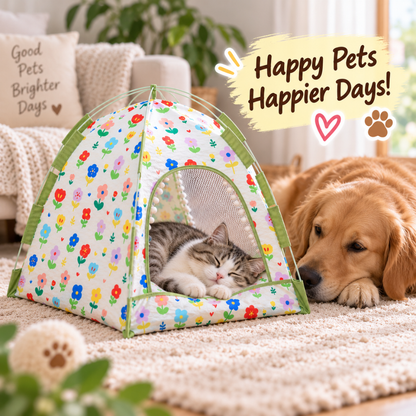 BloomBreeze Cooling Pet Tent