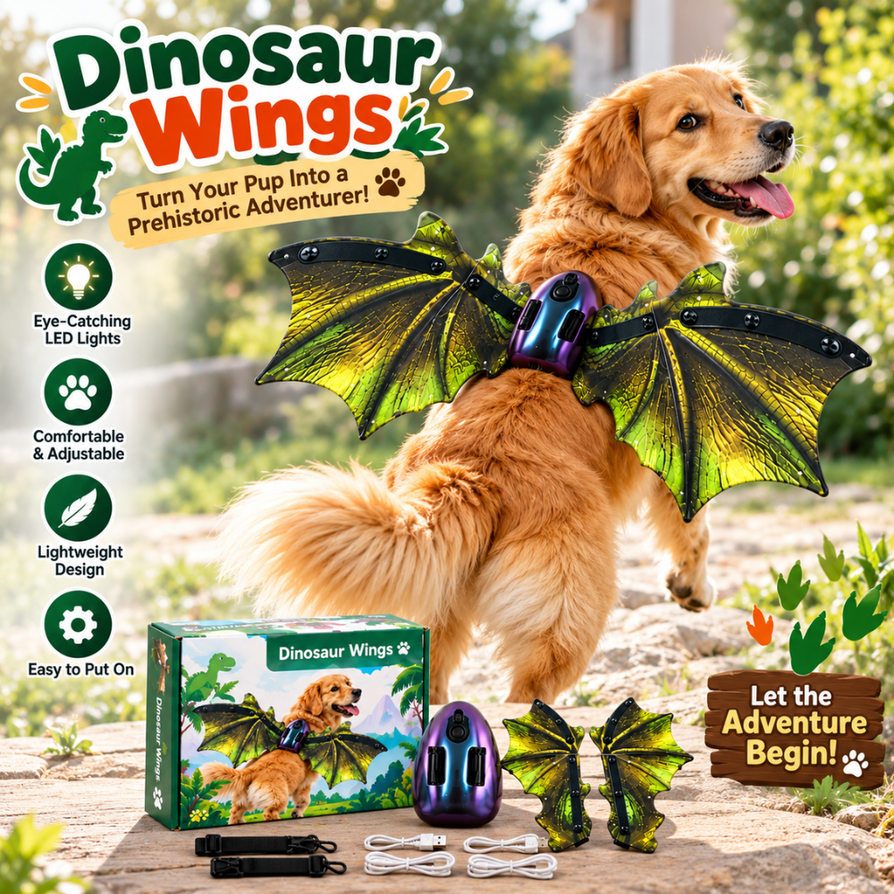 DinoGlow LED Dinosaur Wings