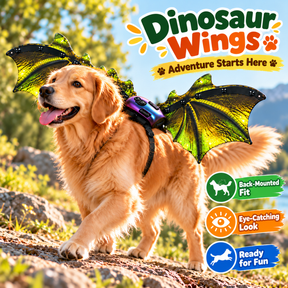 DinoGlow LED Dinosaur Wings