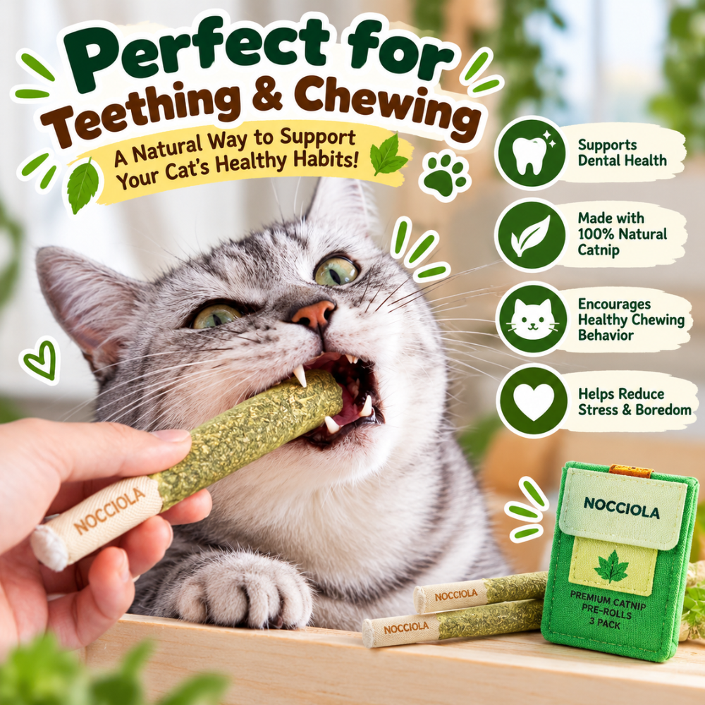PurrRoll Catnip Chew Toys
