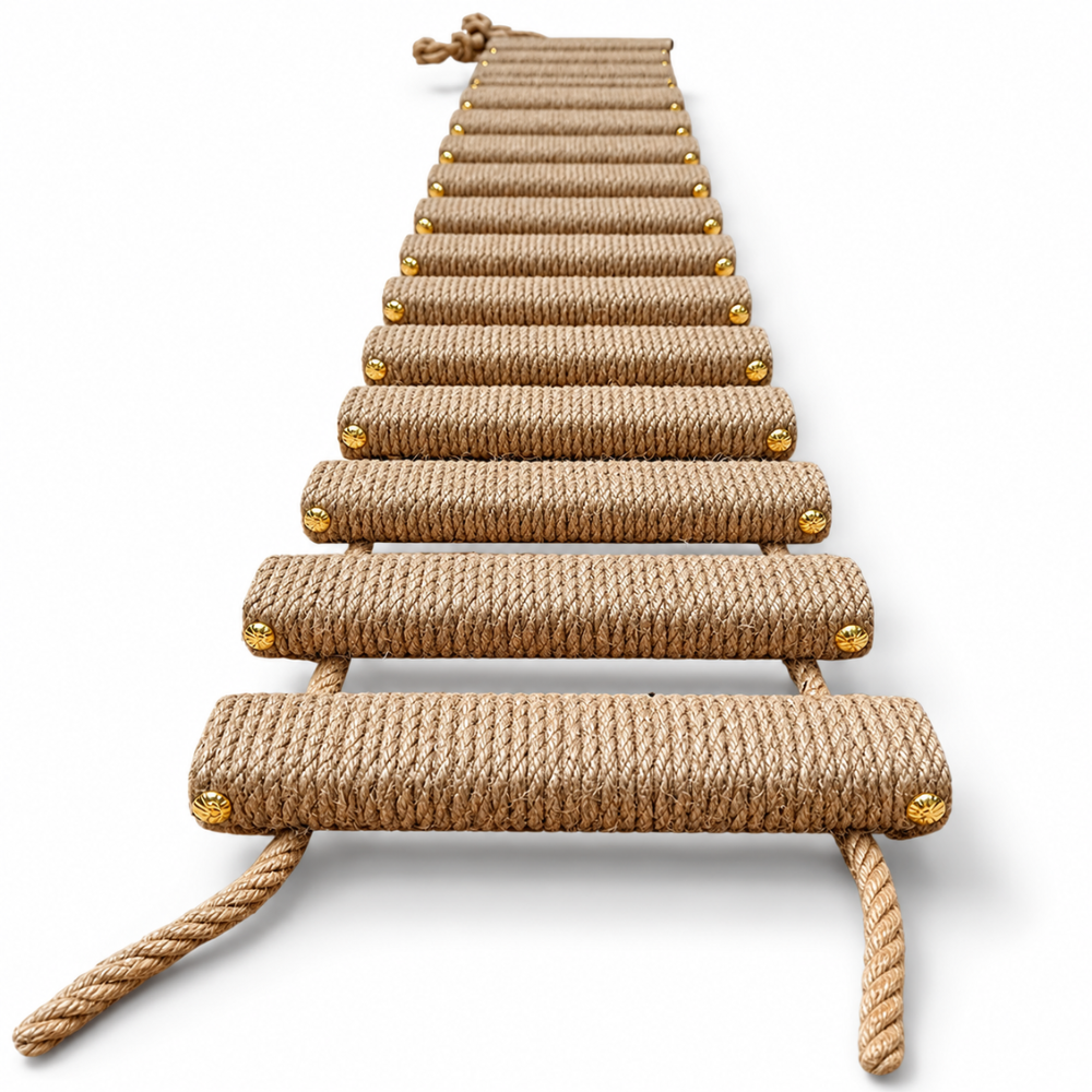 Wooden Cat Adventure Ladder