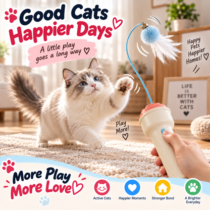 PouncePlay Electric Cat Teaser