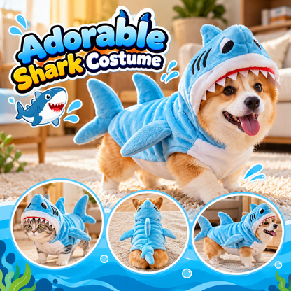 SharkBuddy Plush Pet Costume