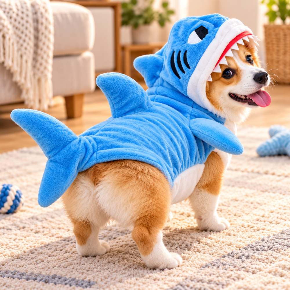 SharkBuddy Plush Pet Costume