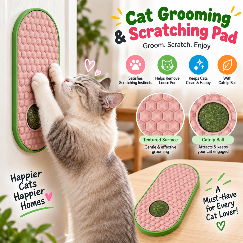 PurrBrush Self-Grooming Cat Massager