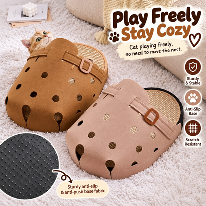 CozySlipper Cat Bed & Scratcher