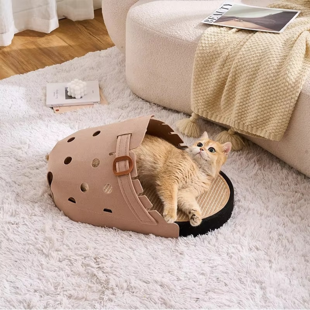 CozySlipper Cat Bed & Scratcher