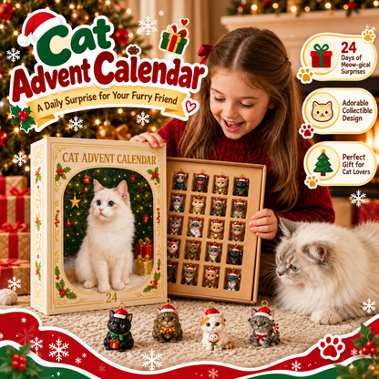 MerryPaws Cat Ornament Advent Calendar