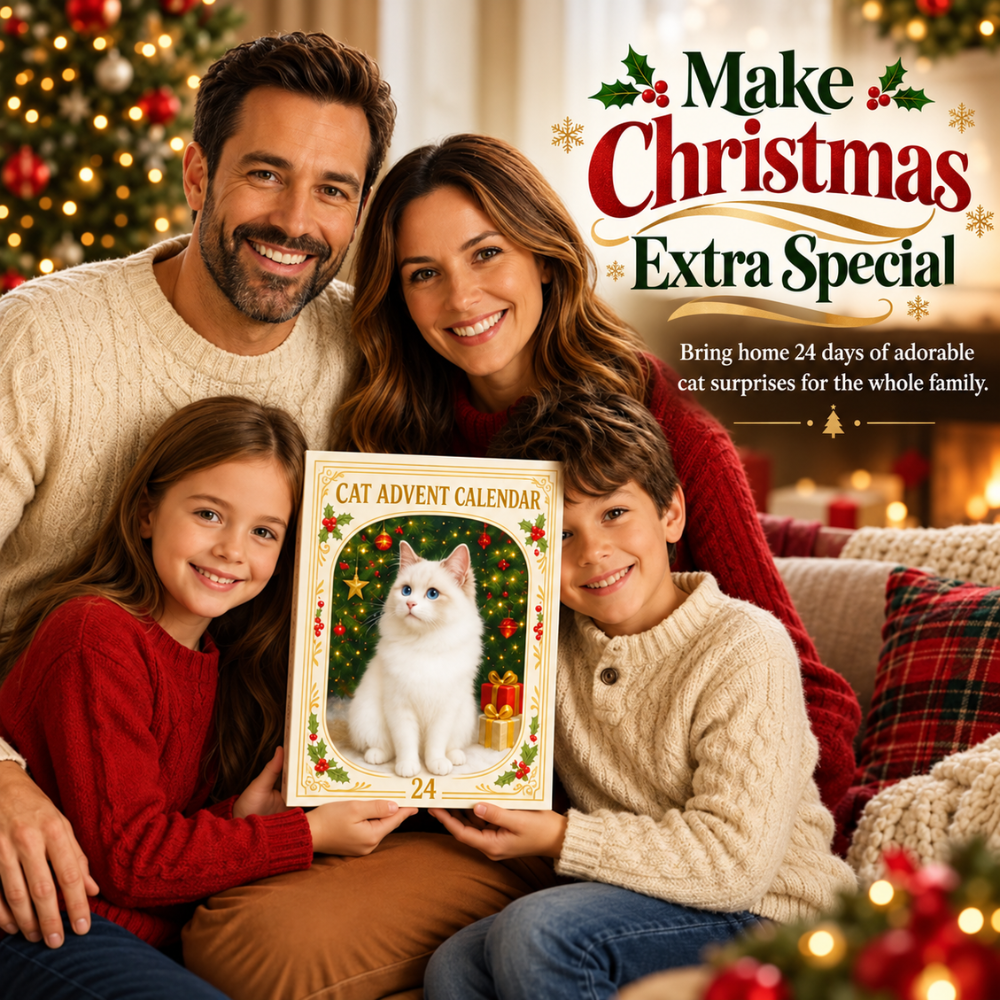 MerryPaws Cat Ornament Advent Calendar
