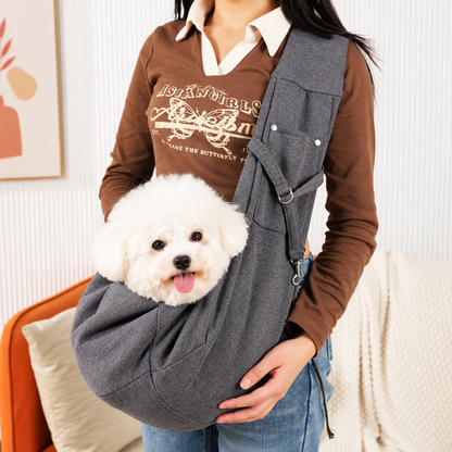 CozyPaws Crossbody Pet Carrier