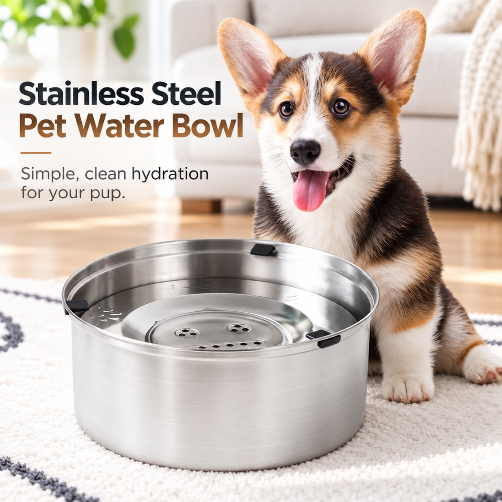 FloatSip Pet Water Bowl