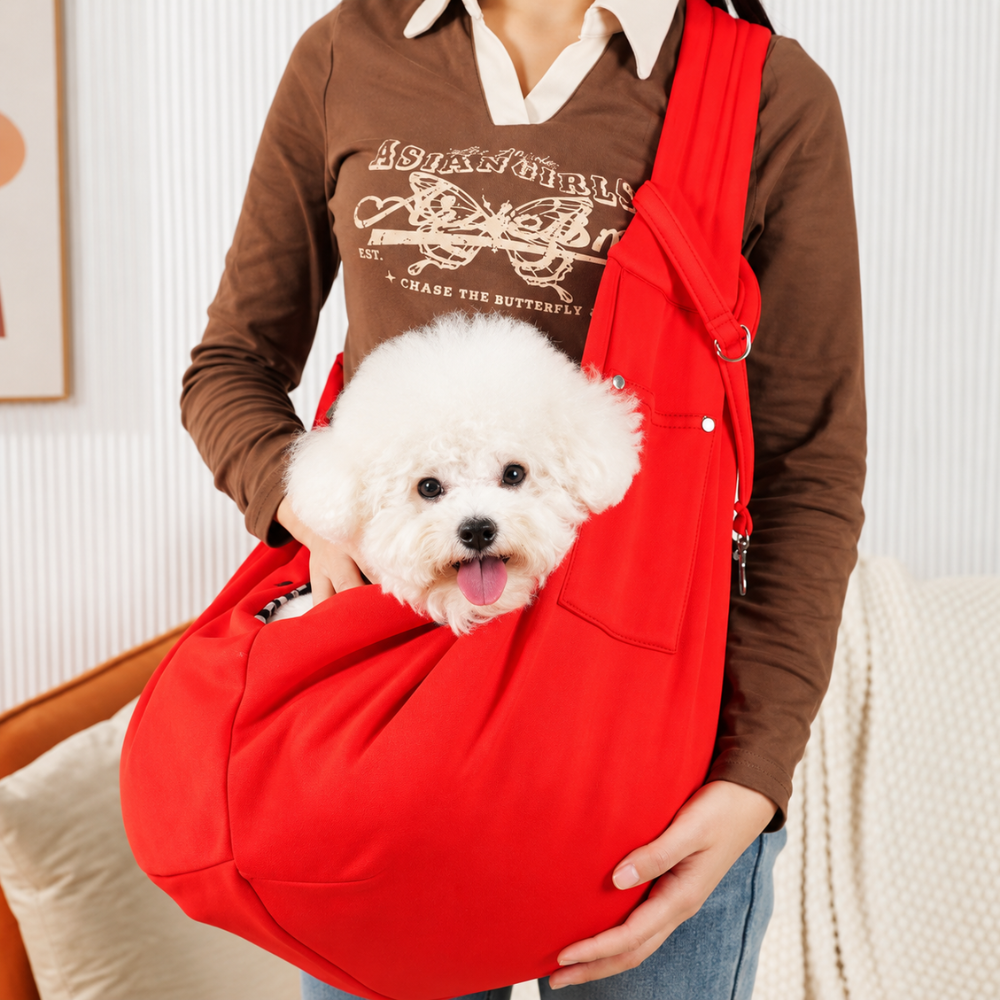 CozyPaws Crossbody Pet Carrier