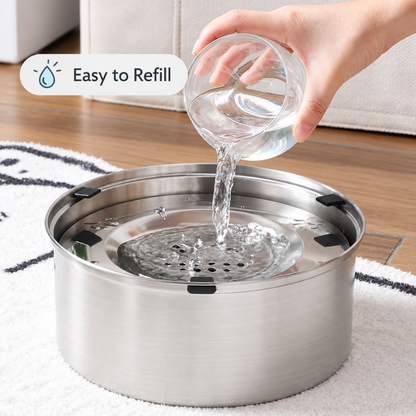 FloatSip Pet Water Bowl