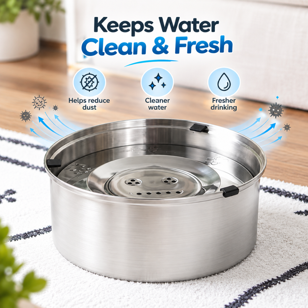 FloatSip Pet Water Bowl