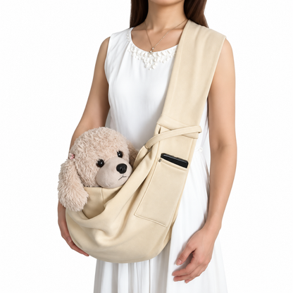 CozyPaws Crossbody Pet Carrier