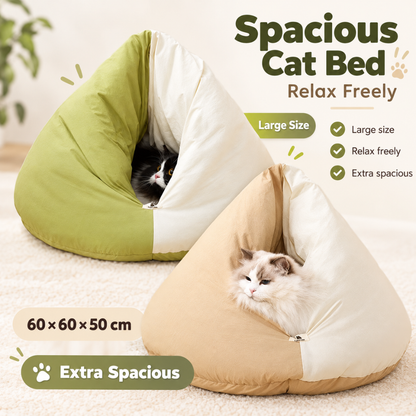 CozyCave Triangle Cat Bed