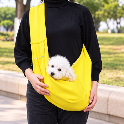 CozyPaws Crossbody Pet Carrier