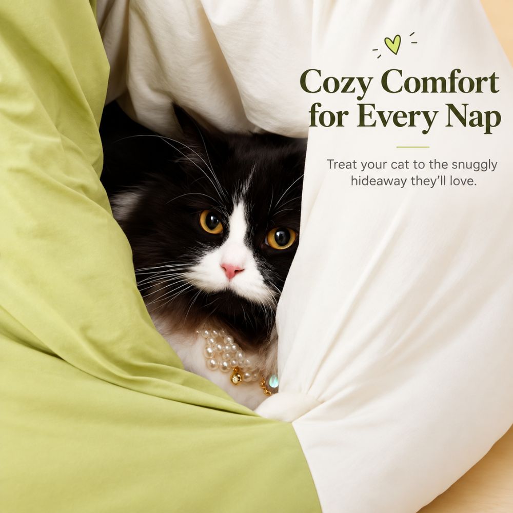 CozyCave Triangle Cat Bed