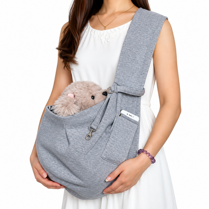 CozyPaws Crossbody Pet Carrier