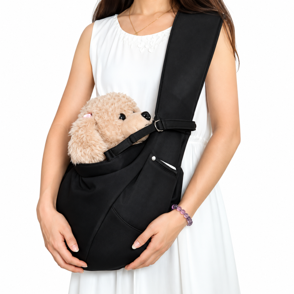 CozyPaws Crossbody Pet Carrier