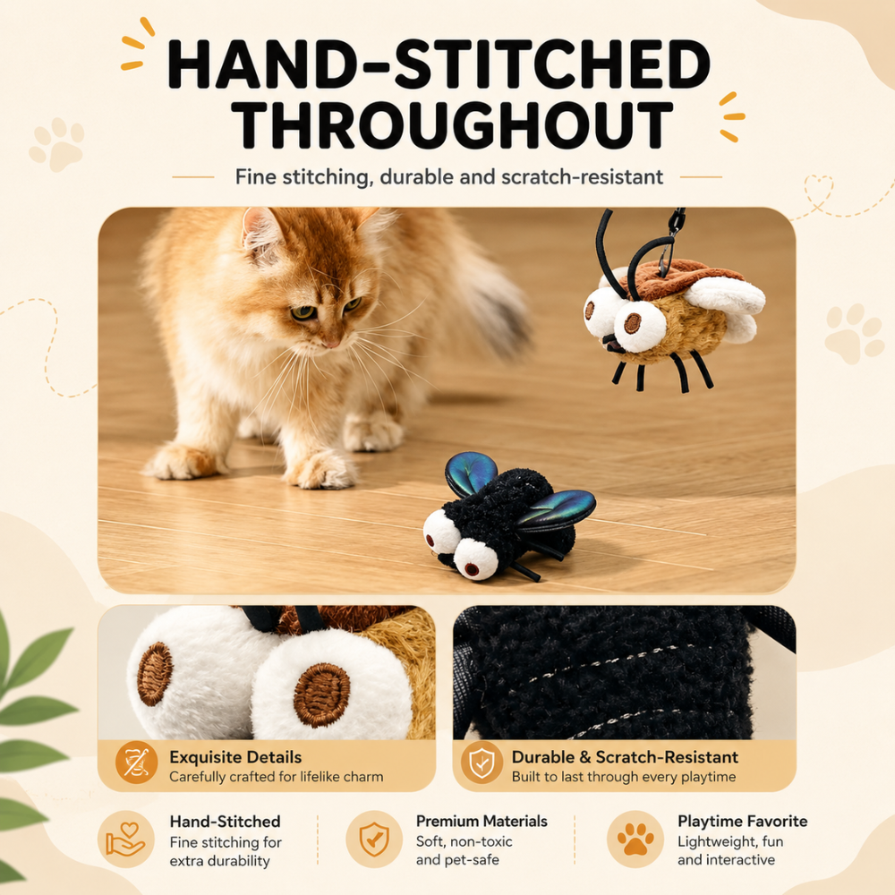 FlutterBug Interactive Cat Toy