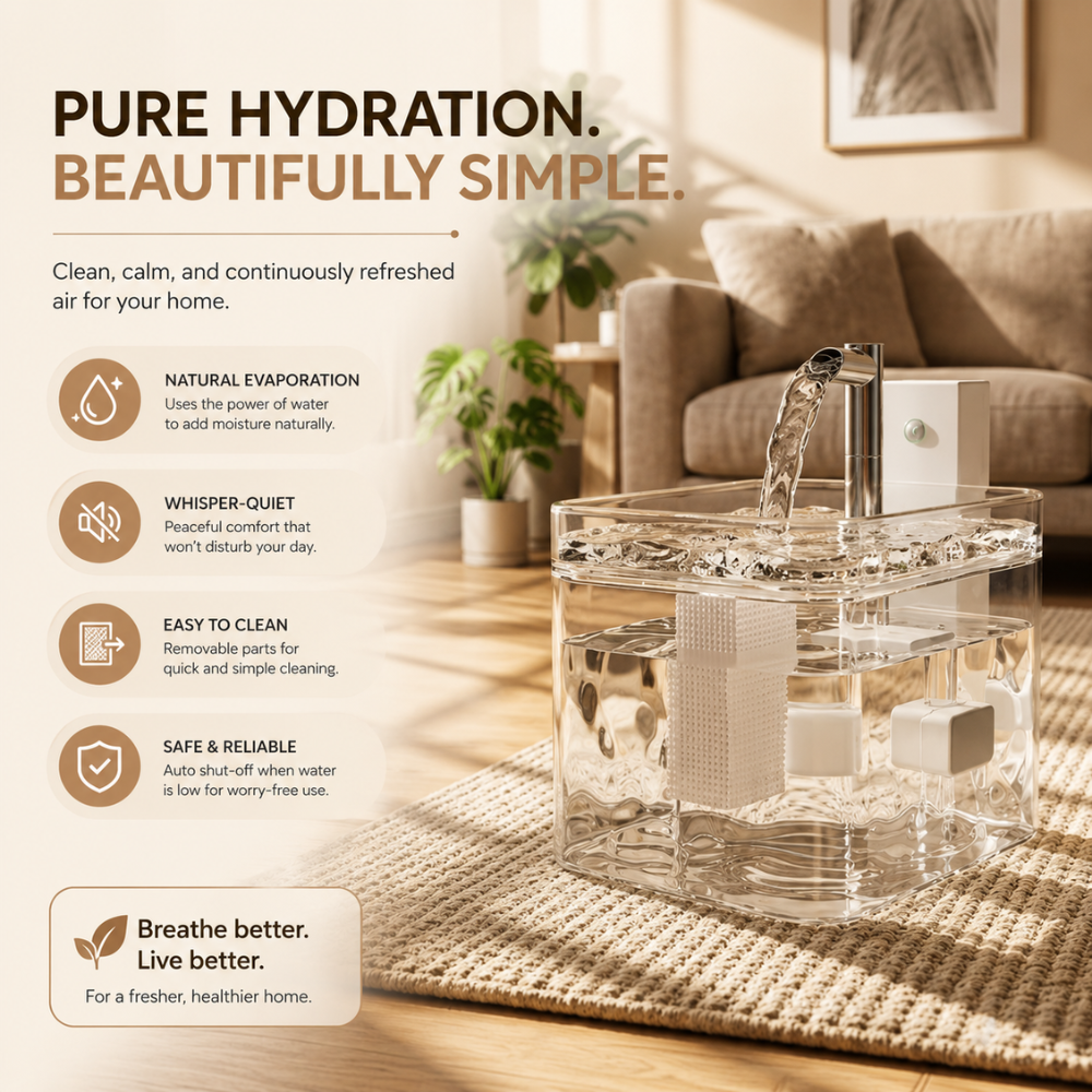 AquaFlow Automatic Pet Water Fountain