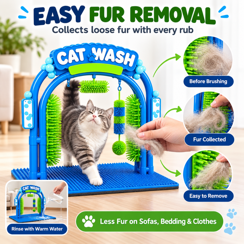 Cat Wash Grooming Station