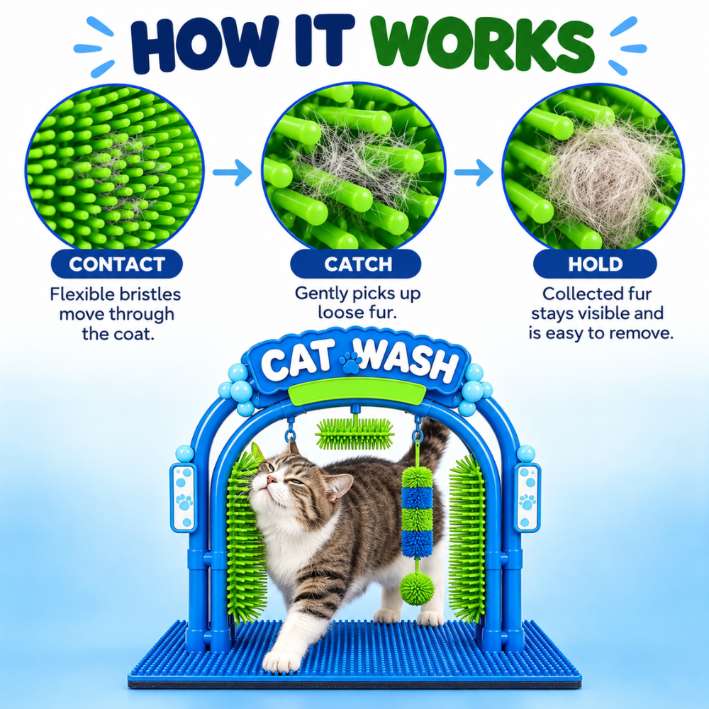 Cat Wash Grooming Station