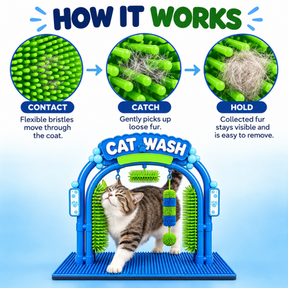 Cat Wash Grooming Station