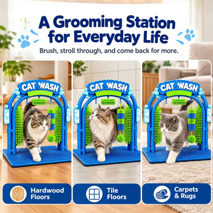 Cat Wash Grooming Station