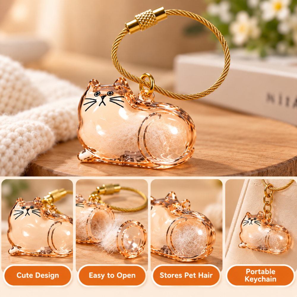 FurKeepsake Pet Hair Bottle