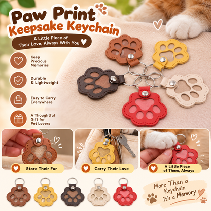 PawMemory Pet Memorial Keychain