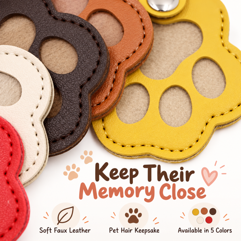 PawMemory Pet Memorial Keychain