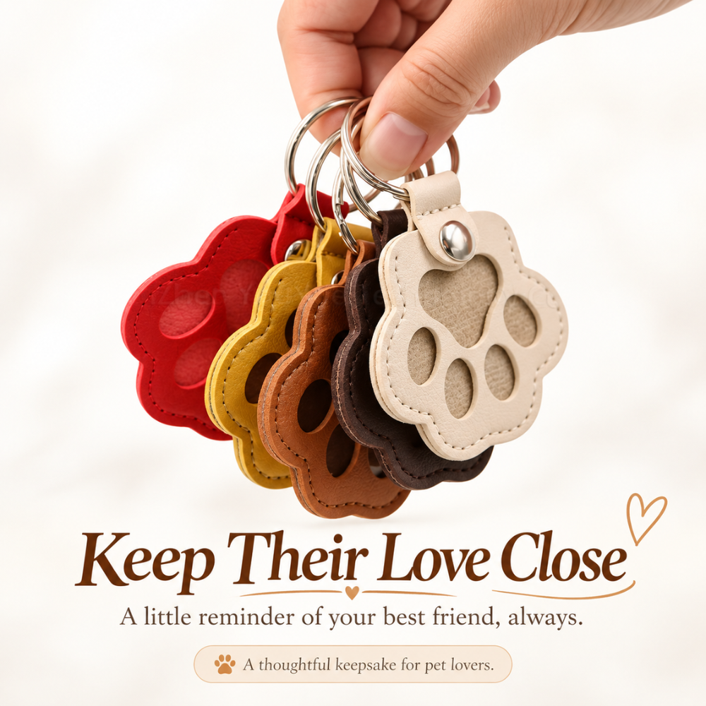 PawMemory Pet Memorial Keychain