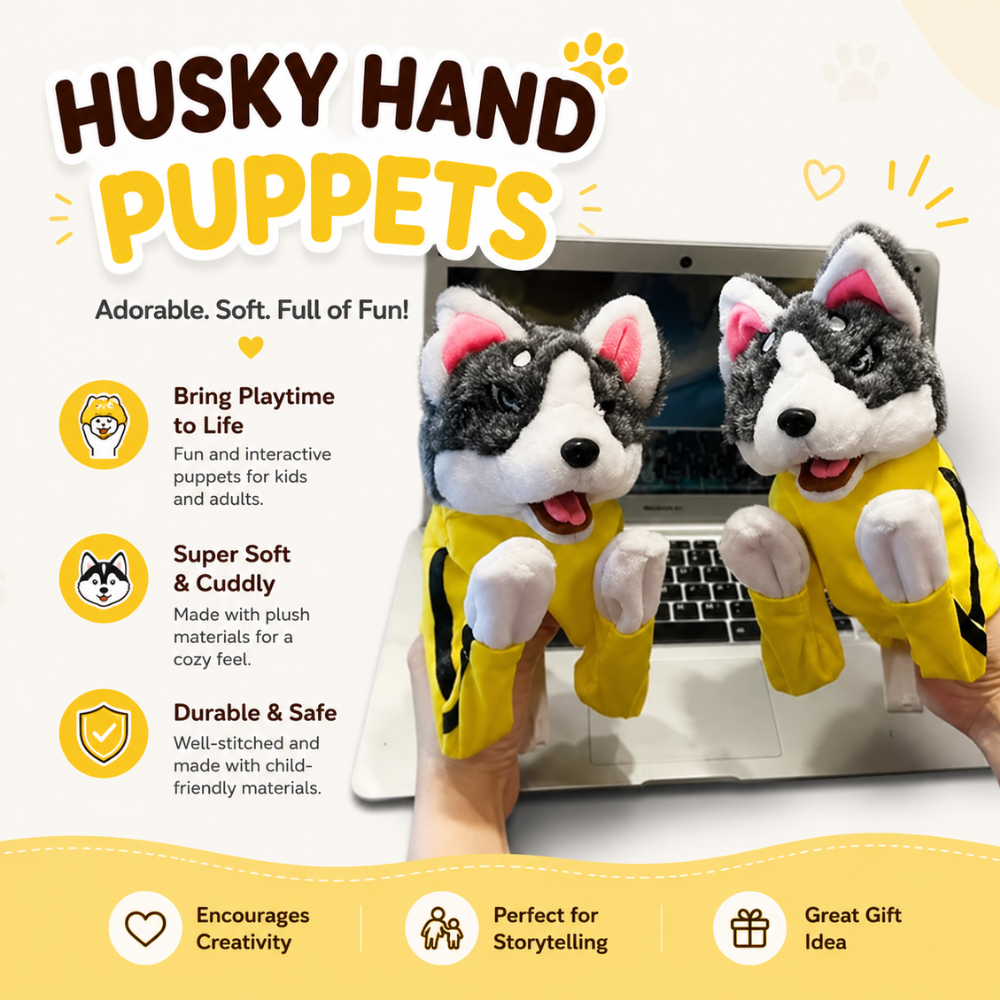 PunchPup Husky Boxer Puppet