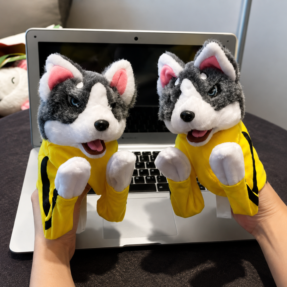 PunchPup Husky Boxer Puppet