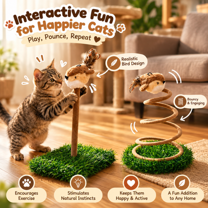 SpringBird Interactive Pet Toy