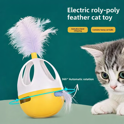 FeatherFizz Wobble Toy