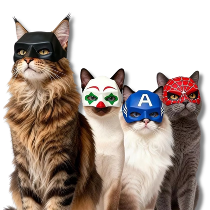 WebHero Cat Costume Mask