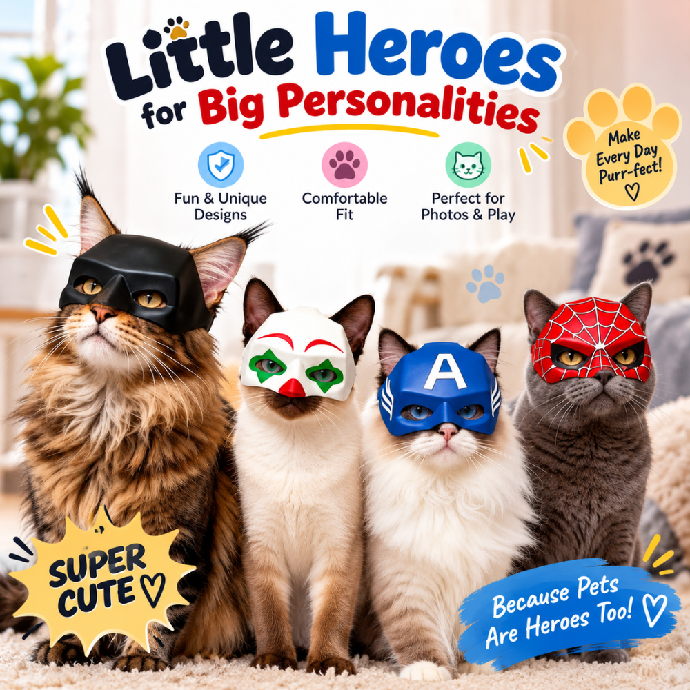 WebHero Cat Costume Mask