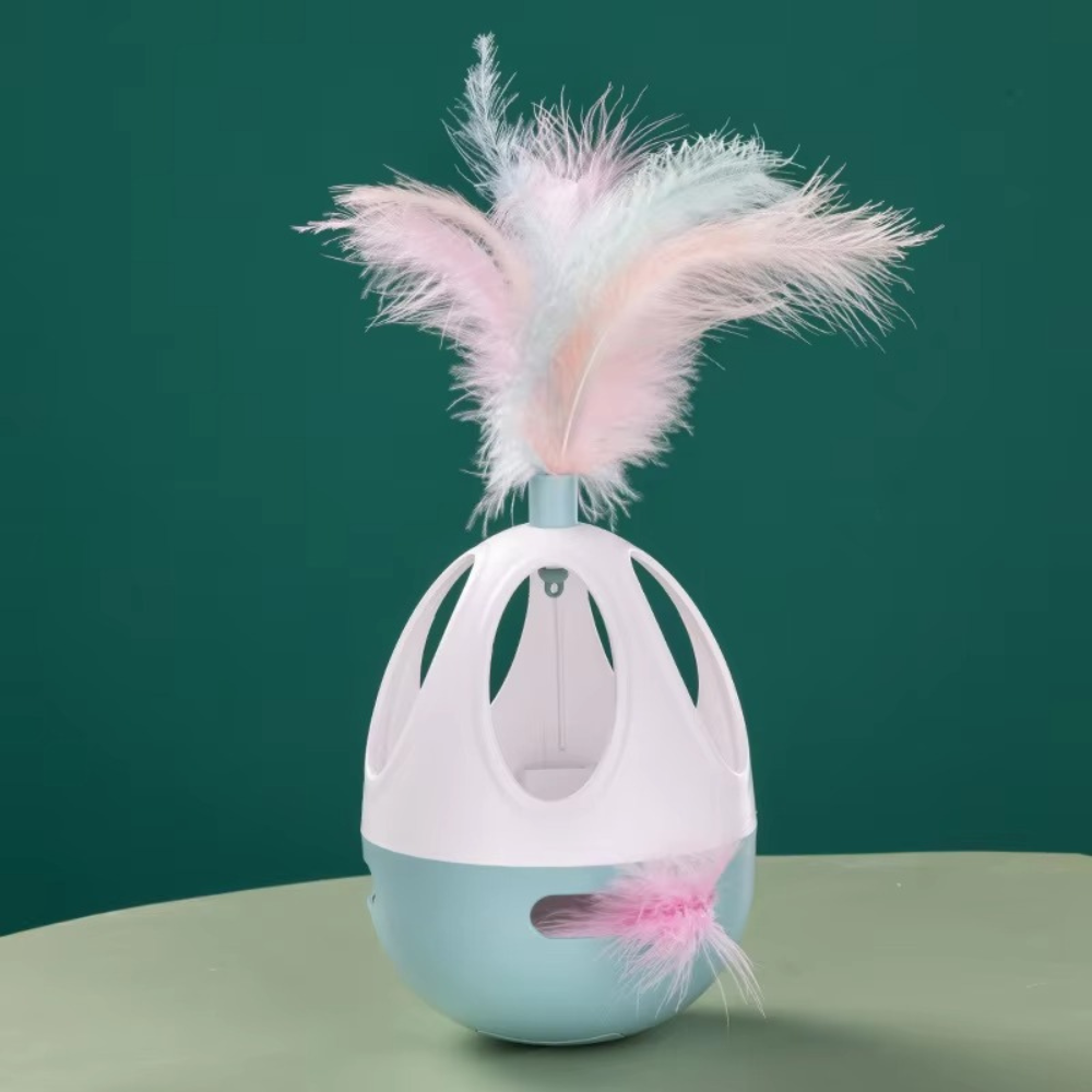 FeatherFizz Wobble Toy