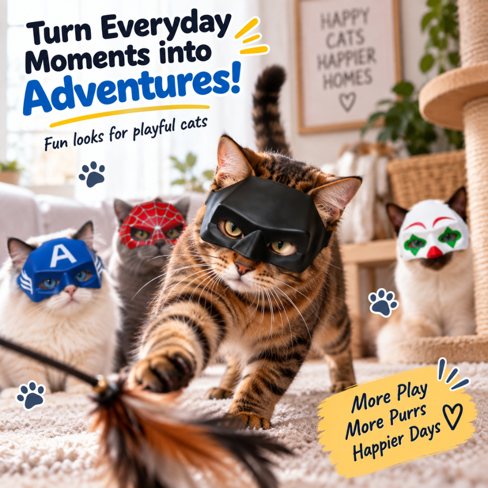 WebHero Cat Costume Mask