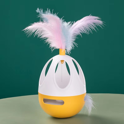 FeatherFizz Wobble Toy
