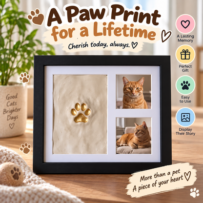 PawPrint Pet Keepsake Photo Frame