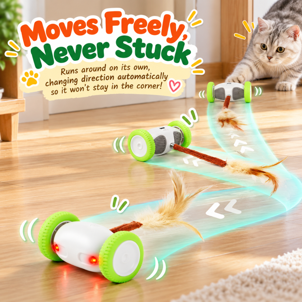 PurrChase Automatic Rolling Cat Toy