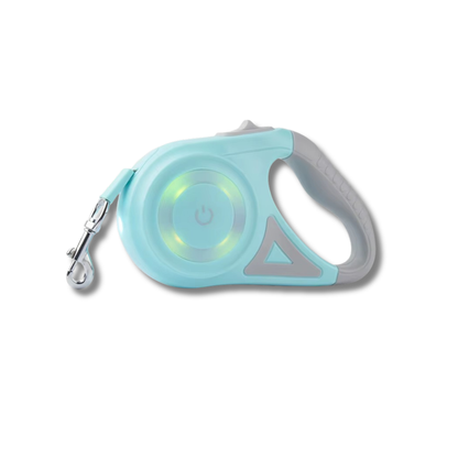 GlowStride Retractable Leash