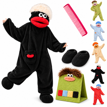 Goofy Big Mouth Monster Pajama Onesie